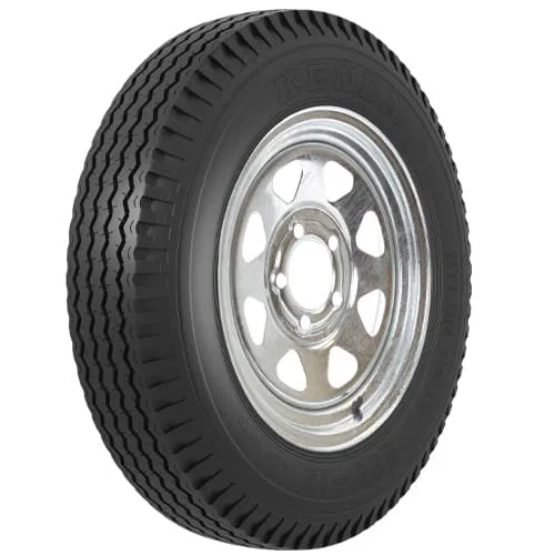 30670 – AMERICANA Tire/ Wheel Assembly, 12 Inch Diameter x 4 Inch Width/ 5 x 114.3 Millimeter/ 5 x 4.50 Inch Bolt Pat...